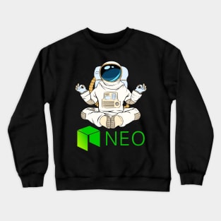 Neo Crypto Neocoin Token Neo Cryptocurrency coin token Crewneck Sweatshirt